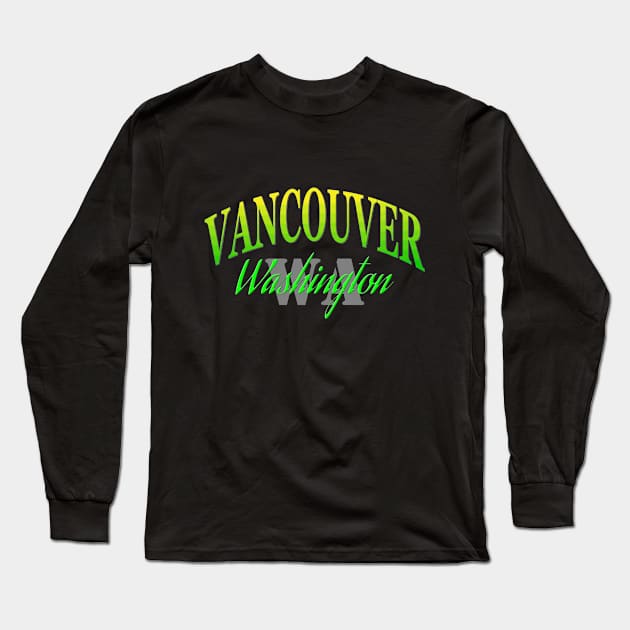 City Pride: Vancouver, Washington Long Sleeve T-Shirt by Naves